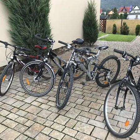 Ostoja Z Sauna דירה *